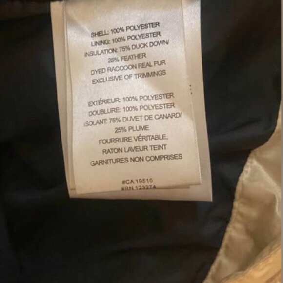 Lole Long Duck Feather Down Coat Size L - Picture 5 of 5